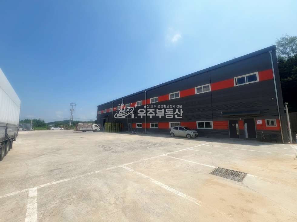 경기 파주시 탄현면 만우리 파주 탄현면 만우리 면적284 특대형 신축급 창고 한동 임대 대형 단독마당 40피트회차 내부사무실 내부화장실 월세 매물번호 11049 사진 1