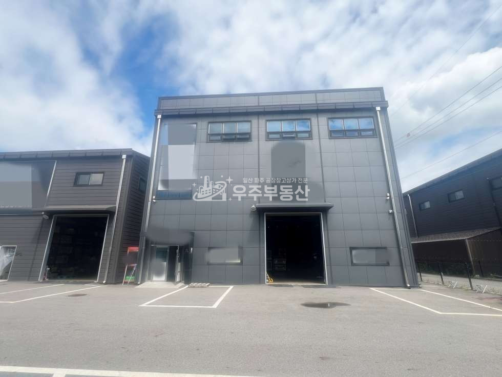 경기 파주시 맥금동 파주시 맥금동 면적120 준신축급 공장 창고 한동 임대 제조업가능 40피트추레라 내부사무실 내부화장실 즉시입주가능 월세 매물번호 11070 사진 1
